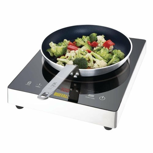 Buffalo Touch Control Single Induction Hob 3kW - DF825 - 2