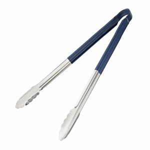 Hygiplas Colour Coded Serving Tong Blue 405mm - HC849 - 1