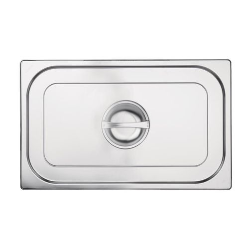 Vogue Stainless Steel 1/1 Gastronorm Lid - K926 - 3