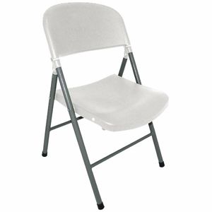 Bolero Foldaway Utility Chairs White (Pack of 2) - CE692 - 1