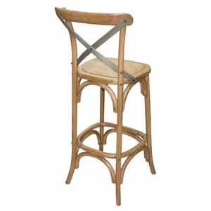 Bolero Wooden Barstool with Backrest - GG657 - 3