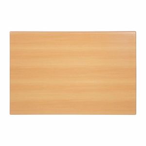 Bolero Pre-drilled Rectangular Table Top Beech Effect - CW130 - 3