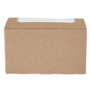 Colpac Compostable Kraft Sandwich Packs With PLA Window (Pack of 500) - FA385 - 3