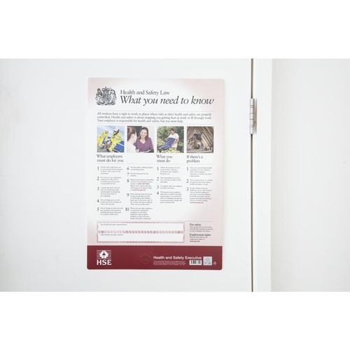 Health & Safety Law Poster A2 - Y925 - 7
