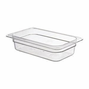 Cambro Polycarbonate 1/4 Gastronorm Pan 65mm - DM748 - 1
