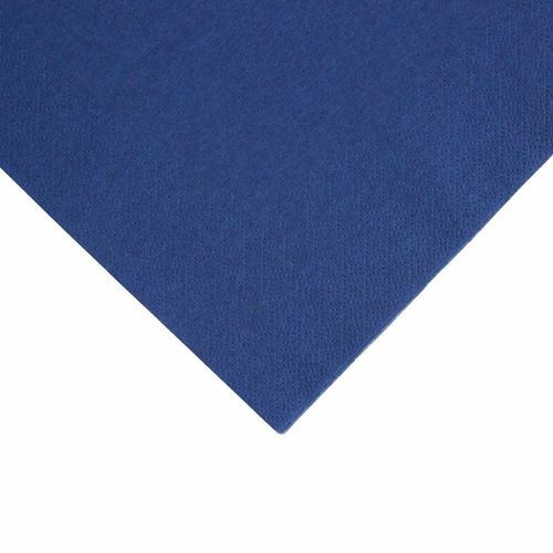 Fiesta Recyclable Dinner Napkin Dark Blue 40x40cm 3ply 1/4 Fold (Pack of 1000) - FE256 - 2