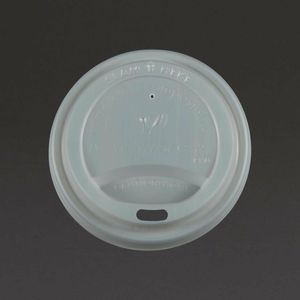 Vegware Compostable Coffee Cup Lids 225ml / 8oz (Pack of 1000) - GH024 - 1