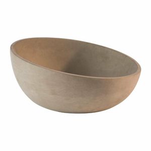 APS Element Sloping Bowl Concrete 295mm 2500ml (Single) - FD040 - 1