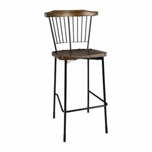 Bolero Scandi High Stools Black (Pack of 2) - FB873 - 1