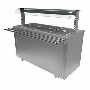 Moffat Versicarte Plus Hot Food Service Counter With Bain Marie VCBM4 - DR409 - 1