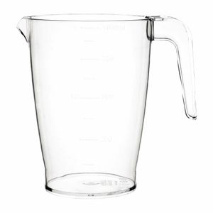 Olympia Kristallon Polycarbonate Stacking Jug 1ltr - FB890 - 1