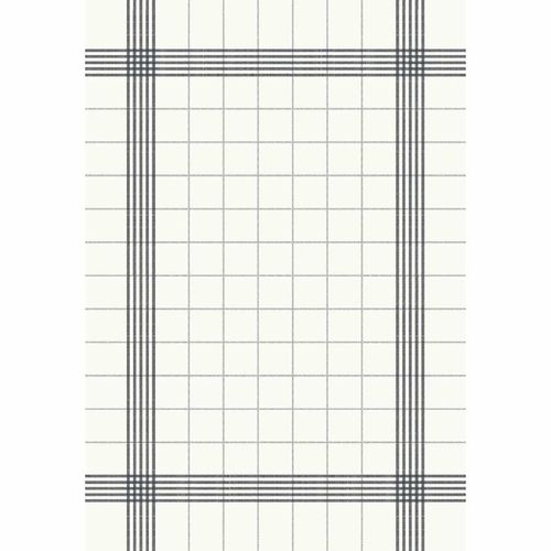 Dunisoft Towel Napkin Grey Check 38x54cm (Pack of 250) - CY524 - 1