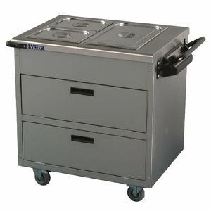 Victor Ambassador Junior HotKold Service Trolley AMB2 - T724 - 1