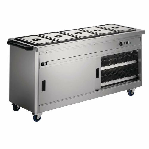 Lincat Panther 670 Series Hot Cupboard with Bain Marie P6B5 - GJ577 - 1