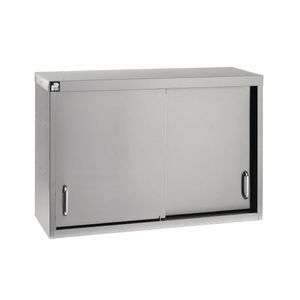 Parry Stainless Steel Sliding Door Wall Cupboard 1500mm - GM762 - 1