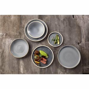 Olympia Canvas Coupe Bowl Blue Granite 230mm (Pack of 6) - FA306 - 3