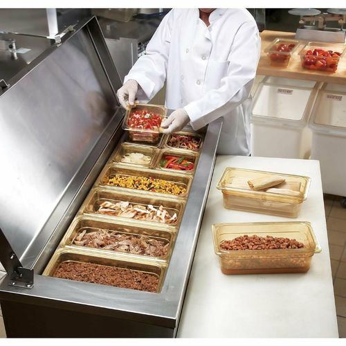 Cambro High Heat 1/3 Gastronorm Food Pan 100mm - DW485 - 3