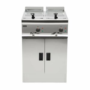 Lincat Twin Tank Twin Basket Free Standing Electric Fryer J18 - E439 - 3