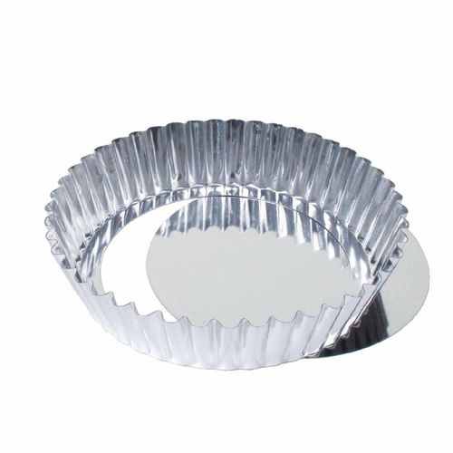 Bron Deep Quiche Tin With Removable Base 100mm - E800 - 1