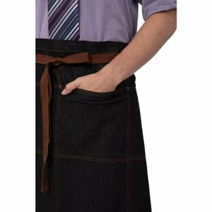 Chef Works Urban Memphis Bistro Apron Black - B344 - 3