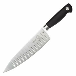 Mercer Culinary Genesis Precision Forged Chefs Knife Granton Edge Short Bolster 20.3cm - FW707 - 1