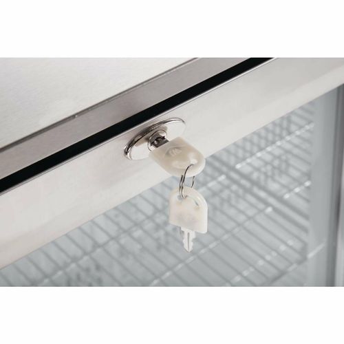 Polar G-Series Back Bar Cooler with Hinged Doors Stainless Steel 208Ltr - GL008 - 6