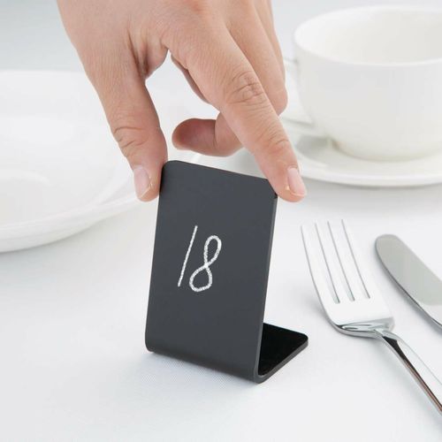 Olympia Acrylic Tableboard 75(H) x 50(W)mm (Pack of 4) - FD954 - 5