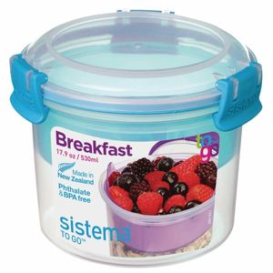 Sistema Dual Cereal and Yoghurt Container 530ml - FD975 - 3