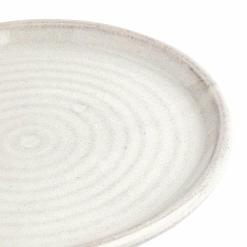 Olympia Canvas Small Rim Round Plate Murano White 180mm (Pack of 6) - FA330 - 4