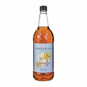 Sweetbird Sugar-free Vanilla Syrup 1 Ltr - FS253 - 1