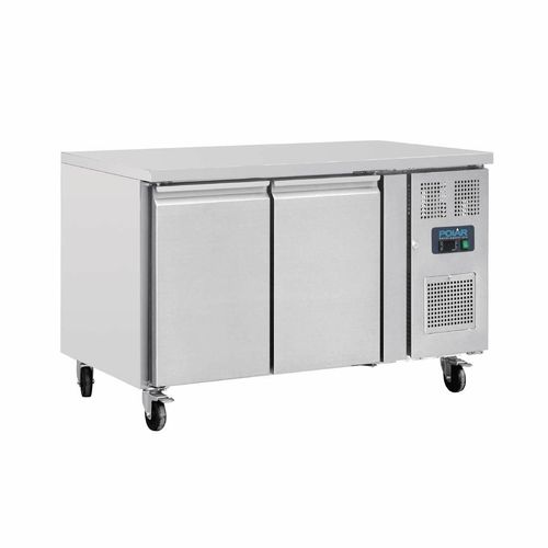 Polar U-Series Double Door Counter Fridge 282Ltr - G596 - 1