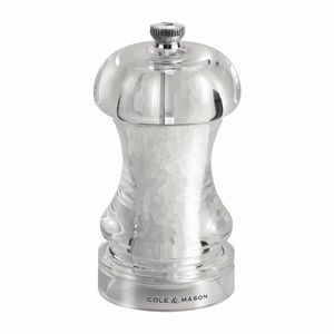 Cole & Mason Acrylic Salt Mill Capstan 4.5in - GC543 - 1