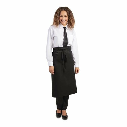 Whites Regular Waist Apron Black - A968 - 2