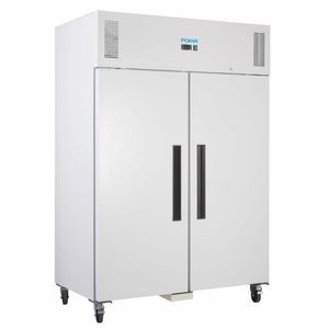 Polar G-Series Upright Double Door Fridge 1200Ltr White - CC663 - 1
