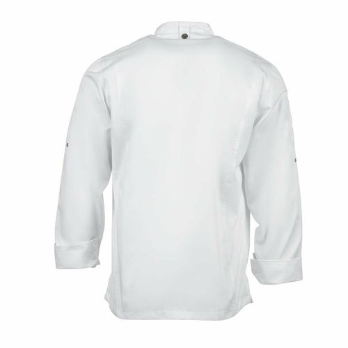 Chef Works Unisex Hartford Lightweight Chef Jacket White Size 3XL - BB264-3XL - 7