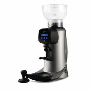 Fracino Luxomatic On Demand Coffee Grinder 55db Silver - GE954 - 1