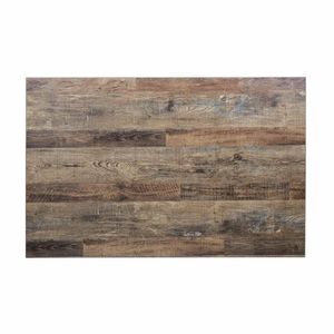 Bolero Pre-Drilled Rectangular Table Top Urban Dark 1100(W) x 700(D)mm - DT440 - 3