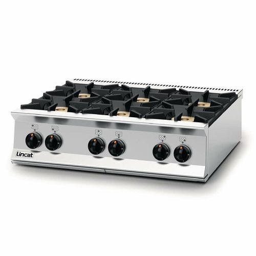 Lincat Opus 800 Natural Gas 6 Burner Boiling Top OG8004/N - DM505-N - 1