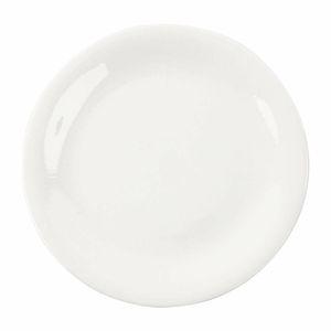 Royal Bone Ascot Embossed Coupe Plate 225mm (Pack of 6) - FB643 - 1