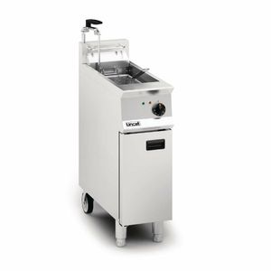 Lincat Opus 800 Single Tank Single Basket Free Standing Electric Filtration Fryer OE8112/OP - DM525 - 1