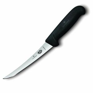 Victorinox Fibrox Boning Knife Narrow Curved Flexible Blade 12cm - CW454 - 1