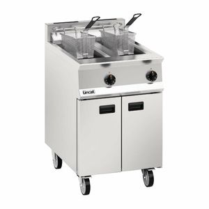 Lincat Opus 800 Twin Tank Twin Basket Free Standing Propane Gas Fryer OG8111 - DM538-P - 1