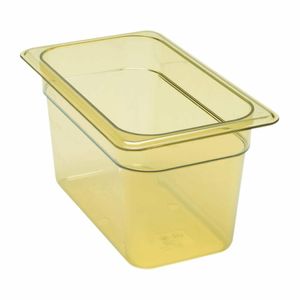 Cambro High Heat 1/4 Gastronorm Food Pan 150mm - DW491 - 1