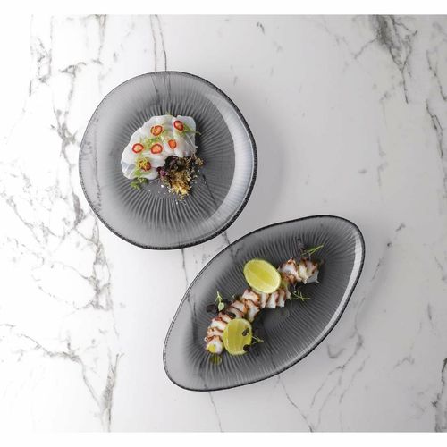 Churchill Bamboo Organic Glass Plate Dusk 225mm (Pack of 6) - FC206 - 5