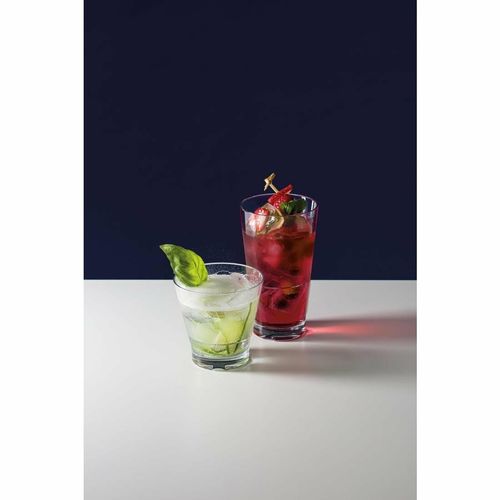 Steelite Capella Stack Clear Short Double Rocks 414ml (Pack of 12) - 3