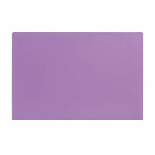 Hygiplas Anti-bacterial Low Density Chopping Board Purple - 450x300x10mm - 2