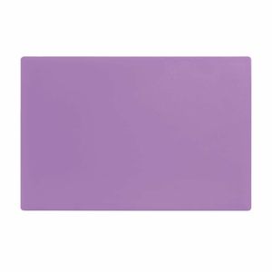 Hygiplas Anti-bacterial Low Density Chopping Board Purple - 450x300x10mm - 3