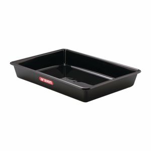 Araven Deep Food Tray Black 8Ltr - 1
