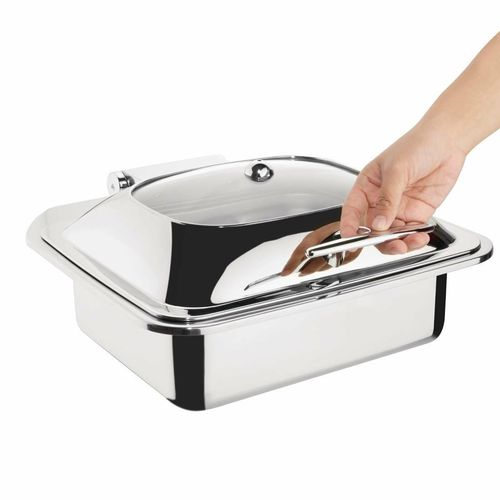 Olympia 1/2 Induction Chafer & Induction Heater Set - SA649 - 8