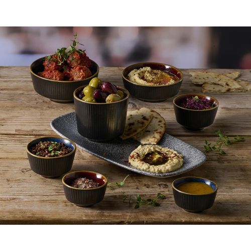 Churchill Nourish Tokyo Black Kochi Dip Pot 48 x 80mm (Pack of 12) - DX854 - 4